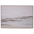 Grey Seascape Wall Art - Blurred - Canvas