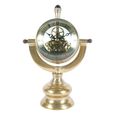 Columbia Mantle Clock - Antique Brass