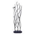 Screen Sculpture - Decorative Black Branches and Birds