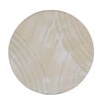 Ecomix Wall Art - Cream - Round - Small