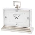 Latham Clock - Silver Metal - Medium