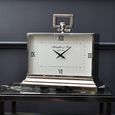 Latham Clock - Silver Metal - Medium