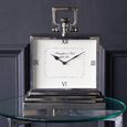 Latham Clock - Silver Metal - Small