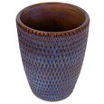 Mediterranean Planter - Blue Ceramic - Medium