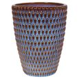 Mediterranean Planter - Blue Ceramic - Small