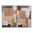 Modern Abstract Wall Art - Canvas - Set of 2