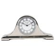 Retro Carriage Clock - Nickel