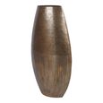 Southwold Vase - Antique Brass - Textured Oval - 51cm
