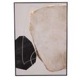Abstract Wall Art - White and Neutral - Canvas