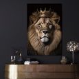 Lion King Tempered Glass Wall Art