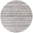 Eagean Round Rug - EAG2347 - Black - 160cm x 160cm