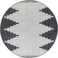 Eagean Round Rug - EAG2356 - Grey - 160cm x 160cm
