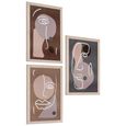 Madison Frame - Set of 3 - Wooden - Natural