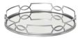 Anna Mirrored Tray - Chrome