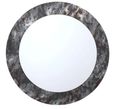 Aspen Wall Mirror - Silver - Round - Dia 80cm