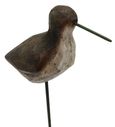 Large Bird Sculpture - Dark Brown and Black