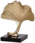 Ginkgo Metal Leaf - Black and Gold - Small