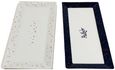 Midnight Blue Bone 2 China Platter - Set of 4