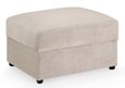 Mirabel Footstool - Mocha Fabric