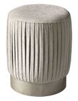 Smart Pouf - Round - Beige Fabric