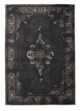 Grand Black Woven Rug - 290cm x 200cm