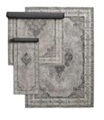 Venus Dusty Grey Woven Rug - 290cm x 200cm