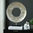 Sculpture - Nickel Metal - Round - Large