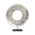 Sculpture - Nickel Metal - Round - Large