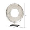 Sculpture - Nickel Metal - Round - Large