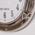 Port Hole Ships Wall Clock - Polished - Round