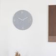 Ravenna Wall Clock - Round - Light Grey Wood