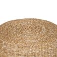 Rivera Pouf - Round - Natural Seagrass