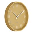 Rosolini Wall Clock - Round - Ochre