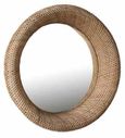 Salou Tokio Weave Round Wall Mirror