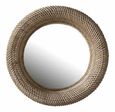 Salou Tokio Weave Round Wall Mirror