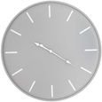 Smithton Grey Metal Large Wall Clock - 80cm x 80cm
