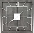 Victoria Grey Square Wall Clock - 60cm x 60cm
