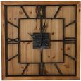 Victoria Square Wooden Wall Clock - 90cm x 90cm
