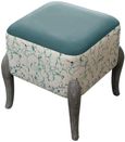 Carrara Ralf Footstool - Ocean - Printed
