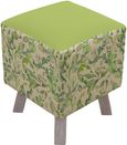 Toby Footstool - Claudia Sand - Printed