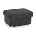 Wilcot Storage Footstool - Grey Fabric