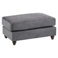 Windsor Footstool - Grey