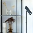 Yacolt Floor Lamp - Black Metal