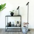 Yacolt Floor Lamp - Black Metal