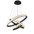 Aurevia Chandelier - Round - Antique Brass - Resin and Metal