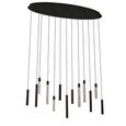 Oxley Chandelier - Large - Bronze - Metal