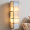 Livia Wall Lamp - Antique Brass - Glass and Metal