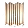 Lima Wall Lamp - Antique Brass - Glass and Metal