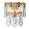 Sem Wall Lamp - Gold - Glass and Metal