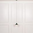 Fishermans Ceiling Light - British Green Painted Metal